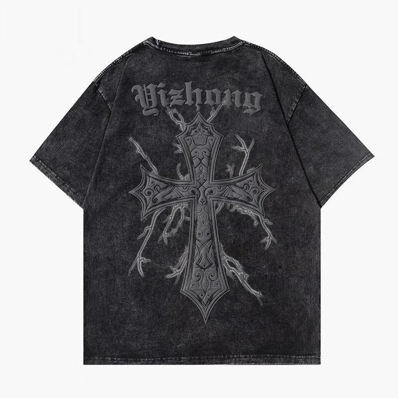 250g Weight 100% Cotton Knitted O-neck T-shirt for Design Breathable Eco-Friendly Oversized Loose Fit for Unisex Wear